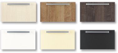 扉カラーはシンシアシリーズの中から6色選べます