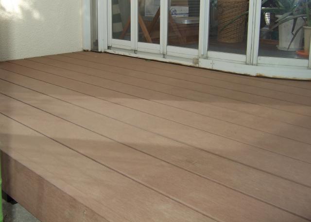   柏市　U様邸　ウッドデッキリフォーム事例