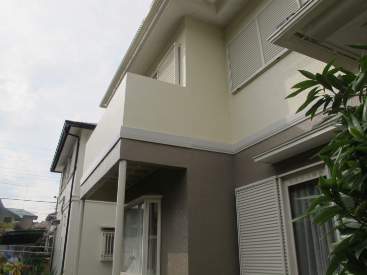   印西市I様邸　雨漏りによるベランダ改修事例