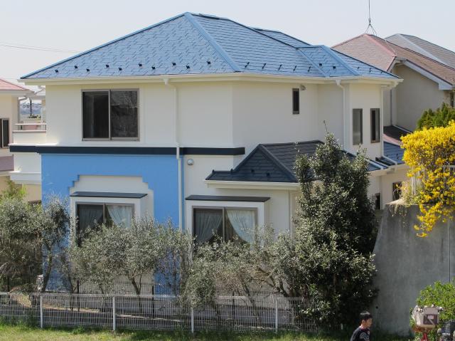 我孫子市B様邸の外壁塗装後の様子