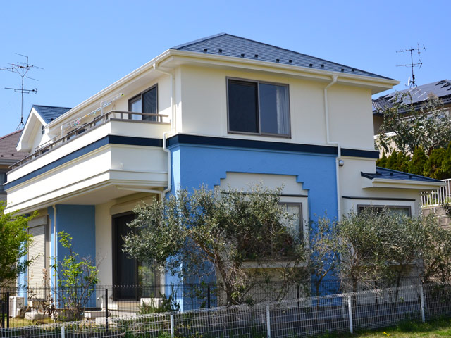 柏市S様邸の塗装後の写真