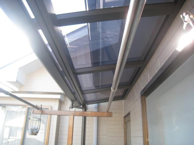   柏市　T様邸　テラス屋根取り付けリフォーム事例