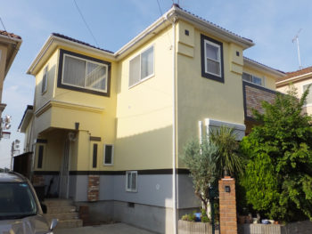 柏市　S様邸　屋根外壁塗装リフォーム事例