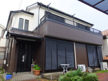 柏市　S様邸　屋根外壁塗装リフォーム事例