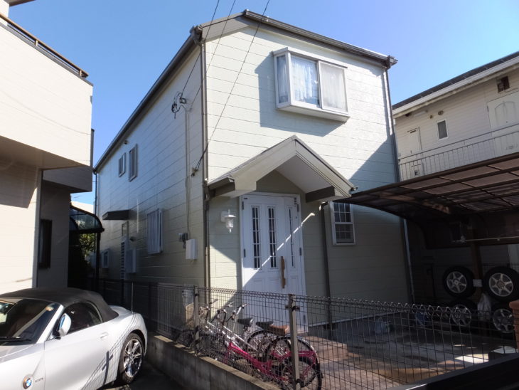   柏市　B様邸　屋根外壁塗装リフォーム事例