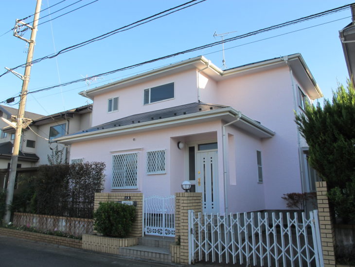   取手市　K様邸　屋根外壁塗装リフォーム事例