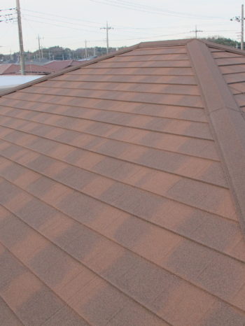 S様邸の屋根カバー工法後の様子