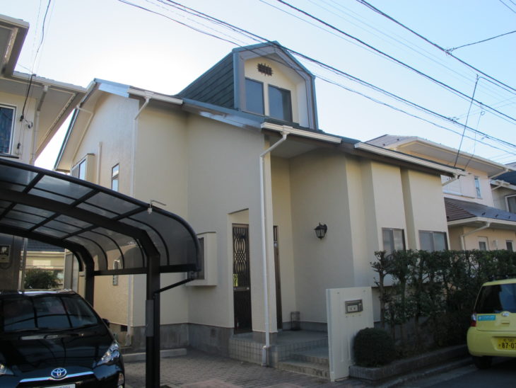   柏市　S様邸　屋根カバー工法・外壁塗装リフォーム事例