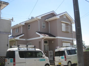 Y様邸の屋根調査の様子