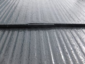 我孫子市I様邸コロニアルにタスペーサーを挿入した様子