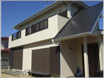 野田市　K様邸　屋根外壁塗装リフォーム事例