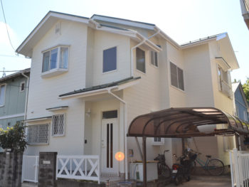 守谷市　M様邸　屋根外壁塗装リフォーム事例