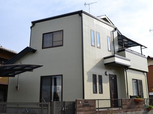   柏市　N様邸　屋根外壁塗装リフォーム事例