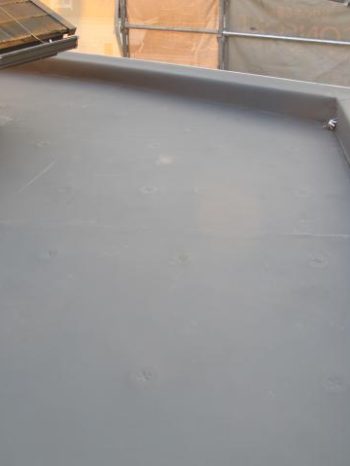 柏市N様邸のシート防水施工後