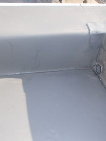 柏市N様邸のシート防水施工後