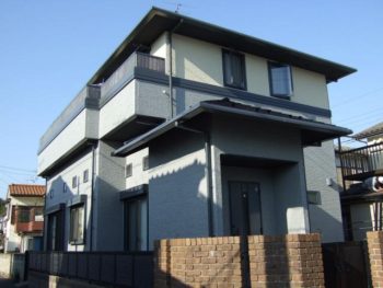 鎌ケ谷市　S様邸　屋根外壁塗装リフォーム事例
