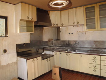 キッチンリフォーム施工前