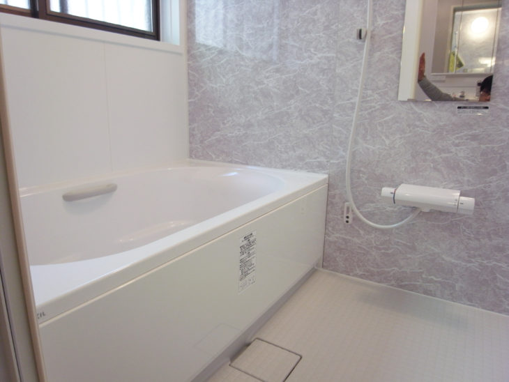 ユニットバスの施工後